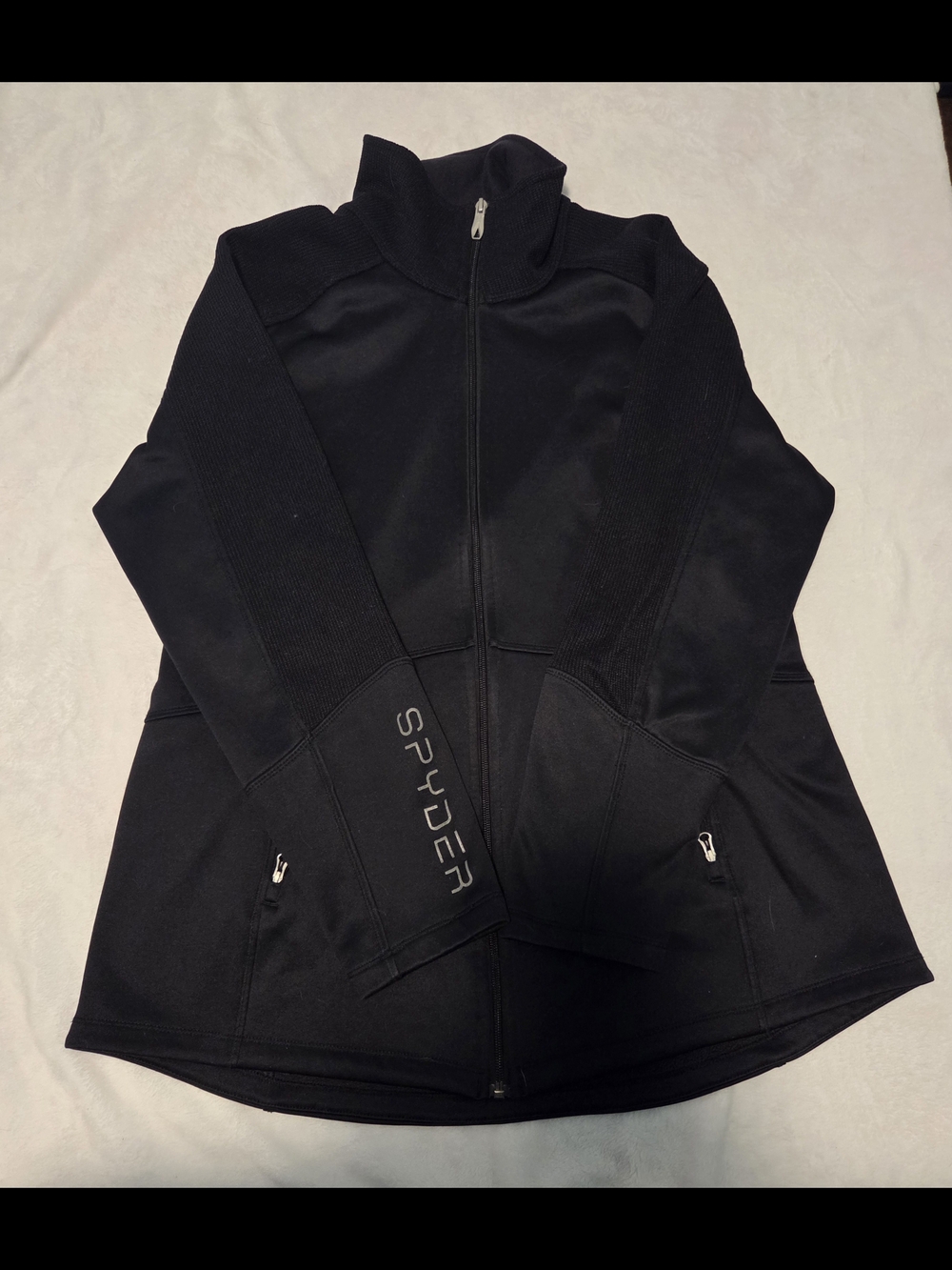 Spyder Women's Black Full-Zip Jacket